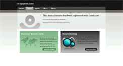Desktop Screenshot of n-squared.com